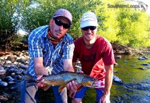 Fly-fishing Picture of Brown trout shared by Esteban Urban – Fly dreamers