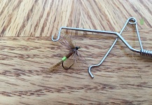 Fly-tying for Brook trout - Pic shared by Terry Landry – Fly dreamers 