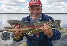 Pepe Mélega 's Fly-fishing Photo of a Rainbow trout – Fly dreamers 