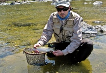 Fly-fishing Photo of Rainbow trout shared by Juan Cragnolini – Fly dreamers 