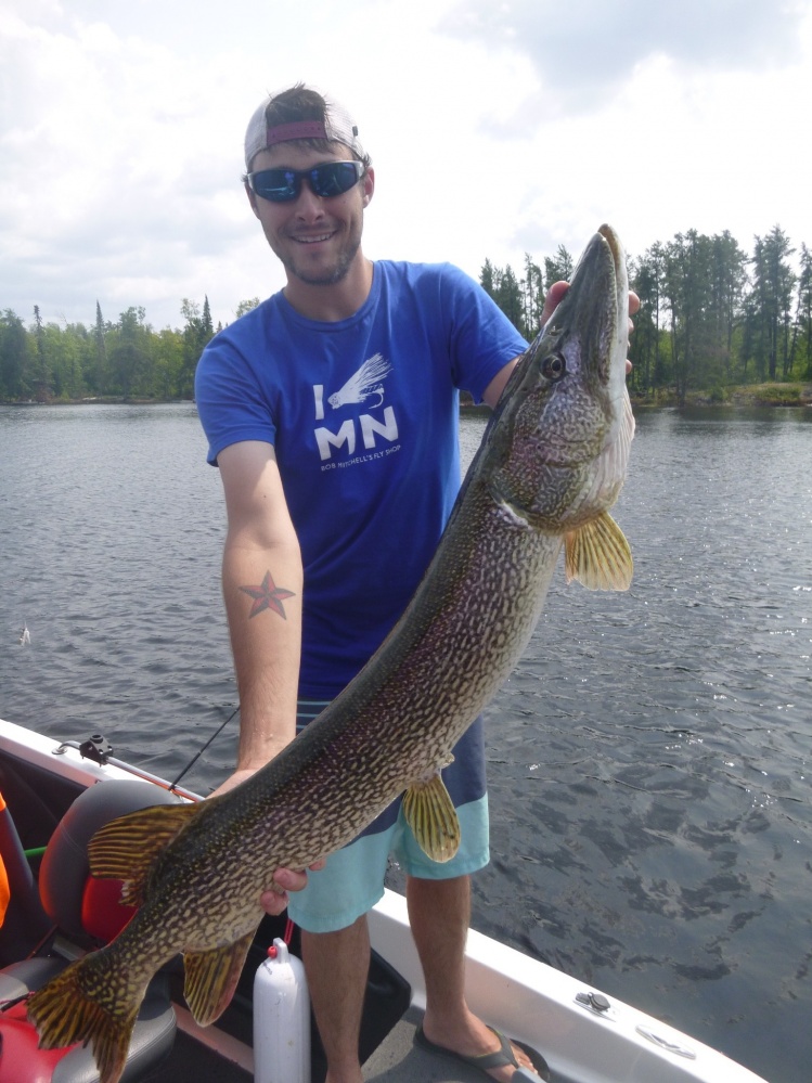 Rainy Lake in Ontario, Canada. 44inch 