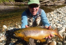 Giampiero Patrizi 's Fly-fishing Catch of a Brown trout – Fly dreamers 