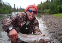 Jacob Mitchell 's Fly-fishing Picture of a Rainbow trout – Fly dreamers 