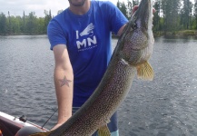 Mathew Dahl 's Fly-fishing Picture of a Pike – Fly dreamers 