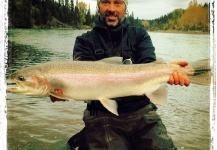 Graziano Mordini 's Fly-fishing Picture of a Steelhead – Fly dreamers 