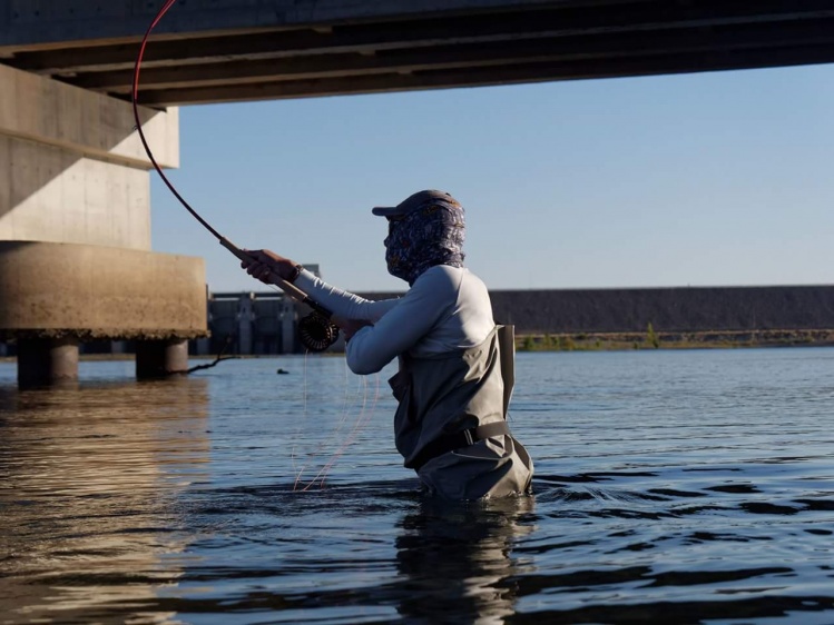 SAGE METHOD #7 12'6" trabajando hasta el reel!! También testeamos la METHOD #7 11'9", con algunos pescaditos de por medio como condimento. Pronto el review de ambas cañas para los que gustan del spey.