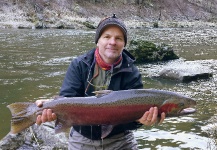 Fly-fishing Pic of Steelhead shared by Anthony Perpignano – Fly dreamers 