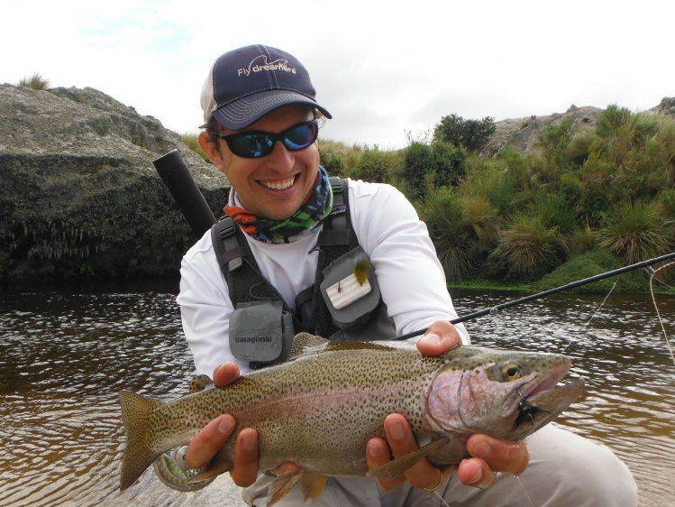 Muchas lluvias en Córdoba... pero si encontramos los ríos en el punto justo en las Altas Cumbres la pesca se pone espectacular.