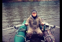 Cool Fly-fishing Situation of Steelhead shared by Graziano Mordini 