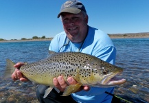 Chip Drozenski 's Fly-fishing Photo of a Brown trout – Fly dreamers 