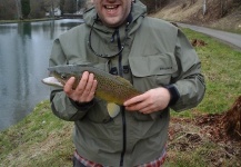 Cyr Wyart 's Fly-fishing Photo of a Brown trout – Fly dreamers 