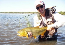 Fly-fishing Picture of Golden Dorado shared by Ramiro Garcia Malbran – Fly dreamers
