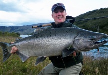 Rafal Slowikowski 's Fly-fishing Photo of a King salmon – Fly dreamers 