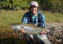 Ivan Perok 's Fly-fishing Pic of a Brown trout – Fly dreamers 