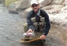  Fotografía de Pesca con Mosca de Salmón encerrado compartida por Agustin Arcuri Fonseca – Fly dreamers