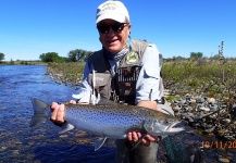 Hector Tripi 's Fly-fishing Catch of a Brown trout – Fly dreamers 