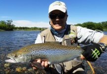 Hector Tripi 's Fly-fishing Picture of a Brown trout – Fly dreamers 