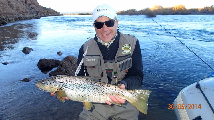 Ejemplar de 3,6 Kg capturado al final de temporada 2013-2014, en Mayo 2014 ¡¡¡