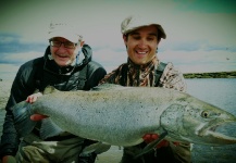  Fotografía de Pesca con Mosca de Sea-Trout (Trucha Marrón Anádroma) compartida por Marcos Hlace – Fly dreamers