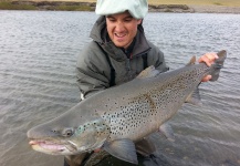  Fotografía de Pesca con Mosca de Sea-Trout (Trucha Marrón Anádroma) por Marcos Hlace – Fly dreamers 