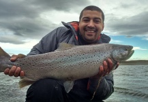 Fly-fishing Picture of Sea-Trout shared by Joaquin Argüelles – Fly dreamers