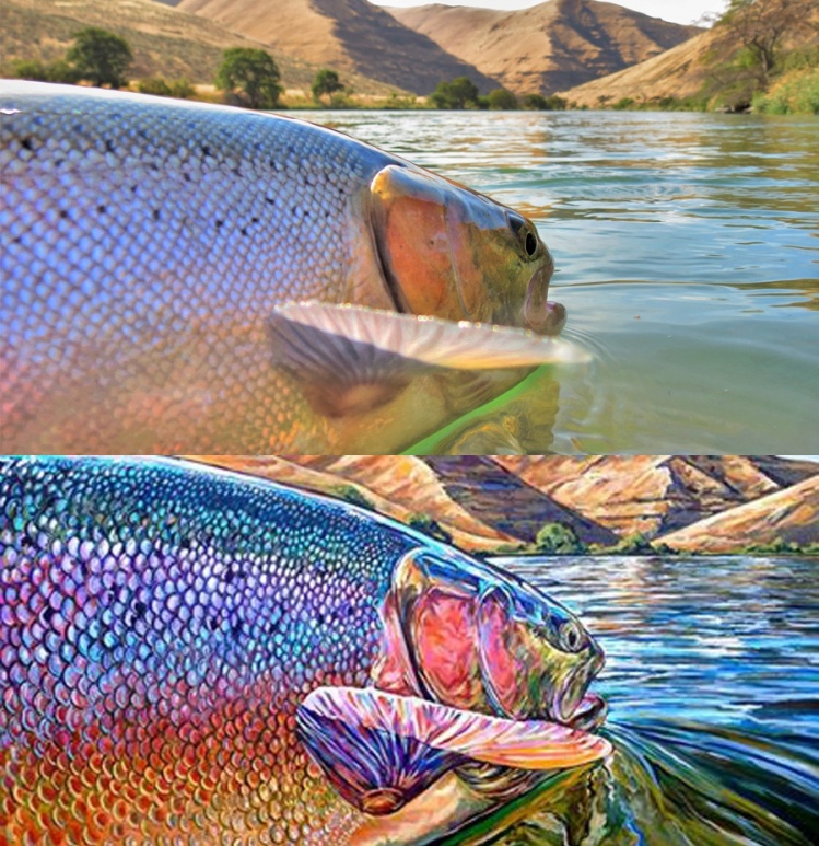 "Miles to Go" by Josh Udesen of Tightline Studio from our #keepemwet Deschutes steelhead. www.tightlinestudio.com