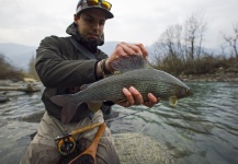 Marco Vigano 's Fly-fishing Image of a Grayling – Fly dreamers 