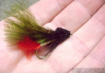 Marabou muddler black head