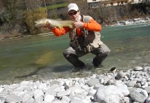 Cool Fly-fishing Situation of Marble Trout - Picture shared by Marco Linguerri – Fly dreamers