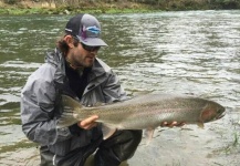 Taylor Brown 's Fly-fishing Picture of a Steelhead – Fly dreamers 