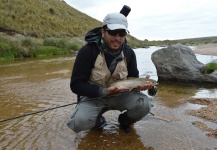 Tincho Cardozo 's Fly-fishing Photo of a Rainbow trout – Fly dreamers 