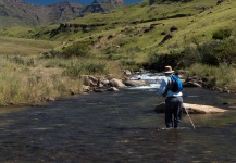 Streams and small lakes, KZN Midlands, South Africa