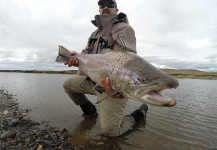 Fly-fishing Photo of Sea-Trout shared by Julian Lopez – Fly dreamers 