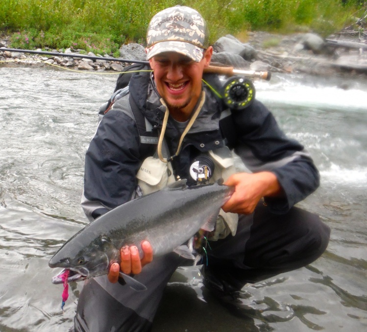 Finished the story of Silver salmon fishing in AK on the blog. Come on by and check it out.<a href="http://mountainflyangler.com/?p=278">http://mountainflyangler.com/?p=278</a>