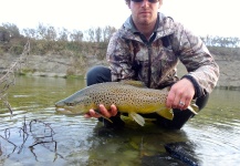  Fotografía de Pesca con Mosca de Trucha marrón por Andy  Sutherland  – Fly dreamers 