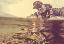 Brown trout Fly-fishing Situation – Guadita Y Walterio shared this Good Pic in Fly dreamers 