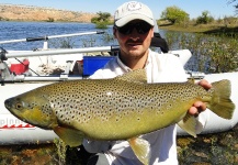 Gaston Ambrosino 's Fly-fishing Photo of a Brown trout – Fly dreamers 