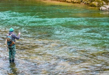 Rainbow trout Fly-fishing Situation – Lukas Bauer shared this Sweet Photo in Fly dreamers 