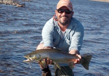  Foto de Pesca con Mosca de Trucha marrón compartida por Cristian Luchetti – Fly dreamers