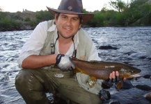 Ariel Najle 's Fly-fishing Photo of a Brown trout – Fly dreamers 