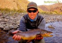 Esteban Urban 's Fly-fishing Catch of a Brown trout – Fly dreamers 