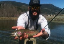 Brian  Rosen 's Fly-fishing Catch of a Rainbow trout – Fly dreamers 