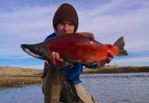  Fotografía de Pesca con Mosca de Salmón Sockeye compartida por Greg  Houska – Fly dreamers