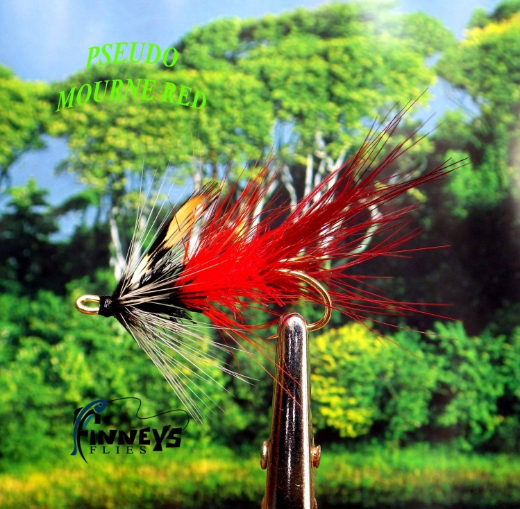 the Moune red using Pseudo hackle