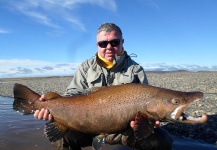 Fly-fishing Photo of Sea-Trout shared by Miguel Angel Zangla – Fly dreamers 