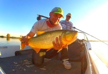 Juan Dogan 's Fly-fishing Photo of a Golden Dorado – Fly dreamers 