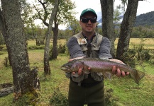 Lucas Feroli 's Fly-fishing Pic of a Rainbow trout – Fly dreamers 