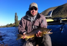 Pablo Bianchini 's Fly-fishing Picture of a Brown trout – Fly dreamers 