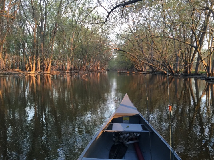 Early morning start exploring some new water.