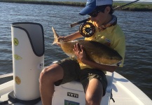 Michael Leishman 's Fly-fishing Picture of a Redfish – Fly dreamers 